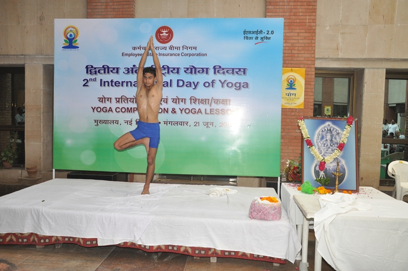 Celebration of 2nd International Yoga Day