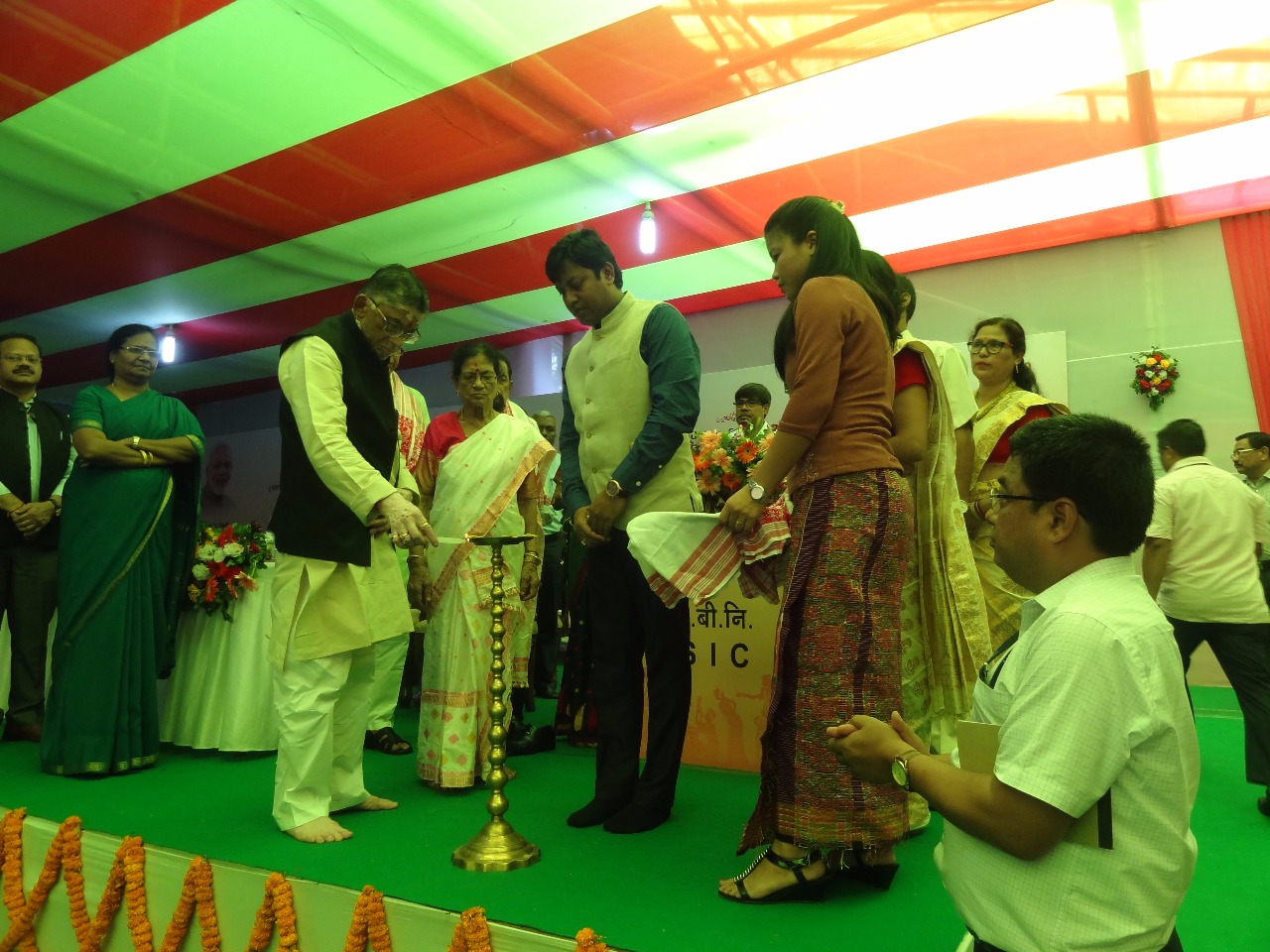 Foundation Stone for  Renovation and Upgradation of ESIC Model Hospital, Beltola, Guwahati laid on 06.10.2017